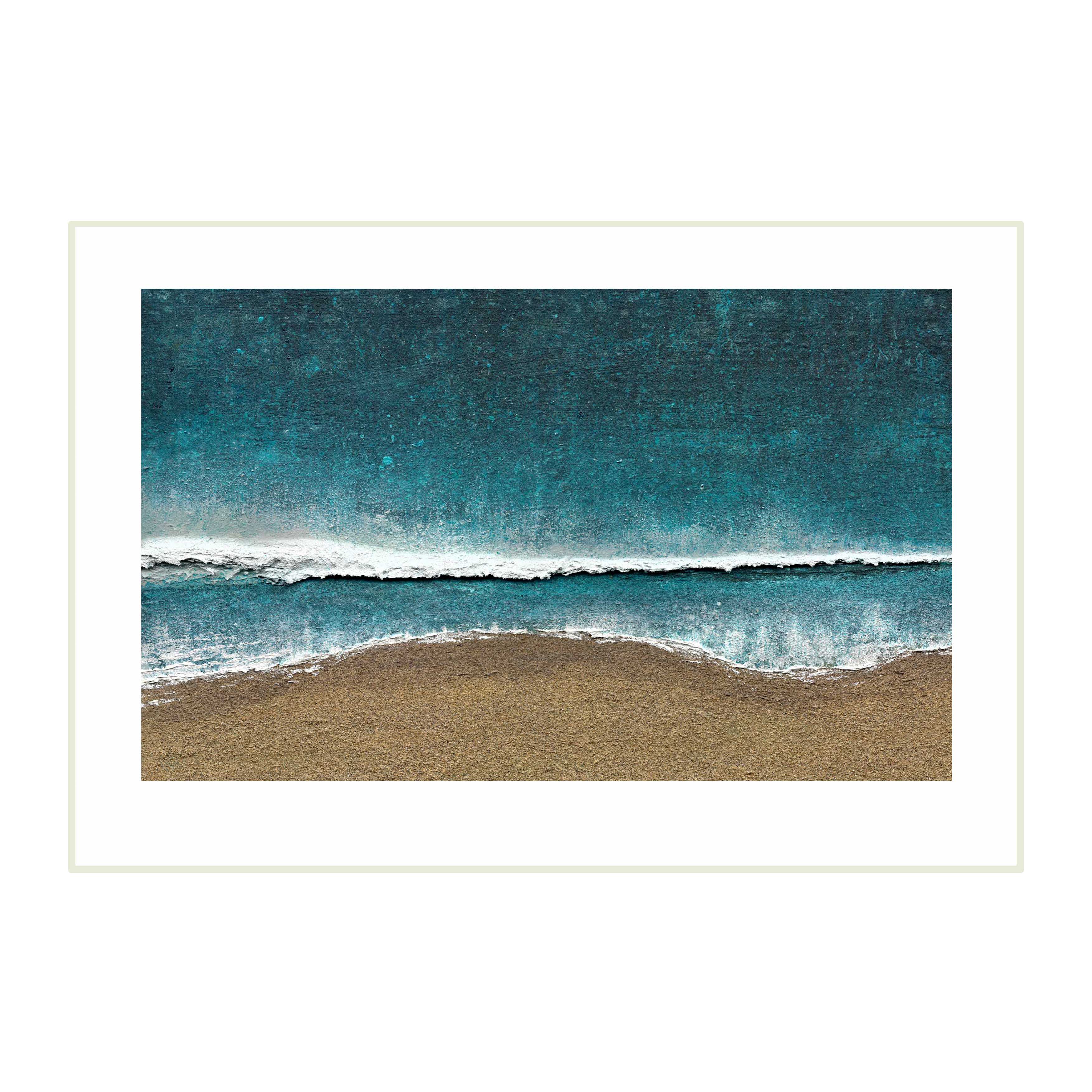 'Beach Breaks in Carbis Bay' - Limited Edition Print by Gemma Lessinger