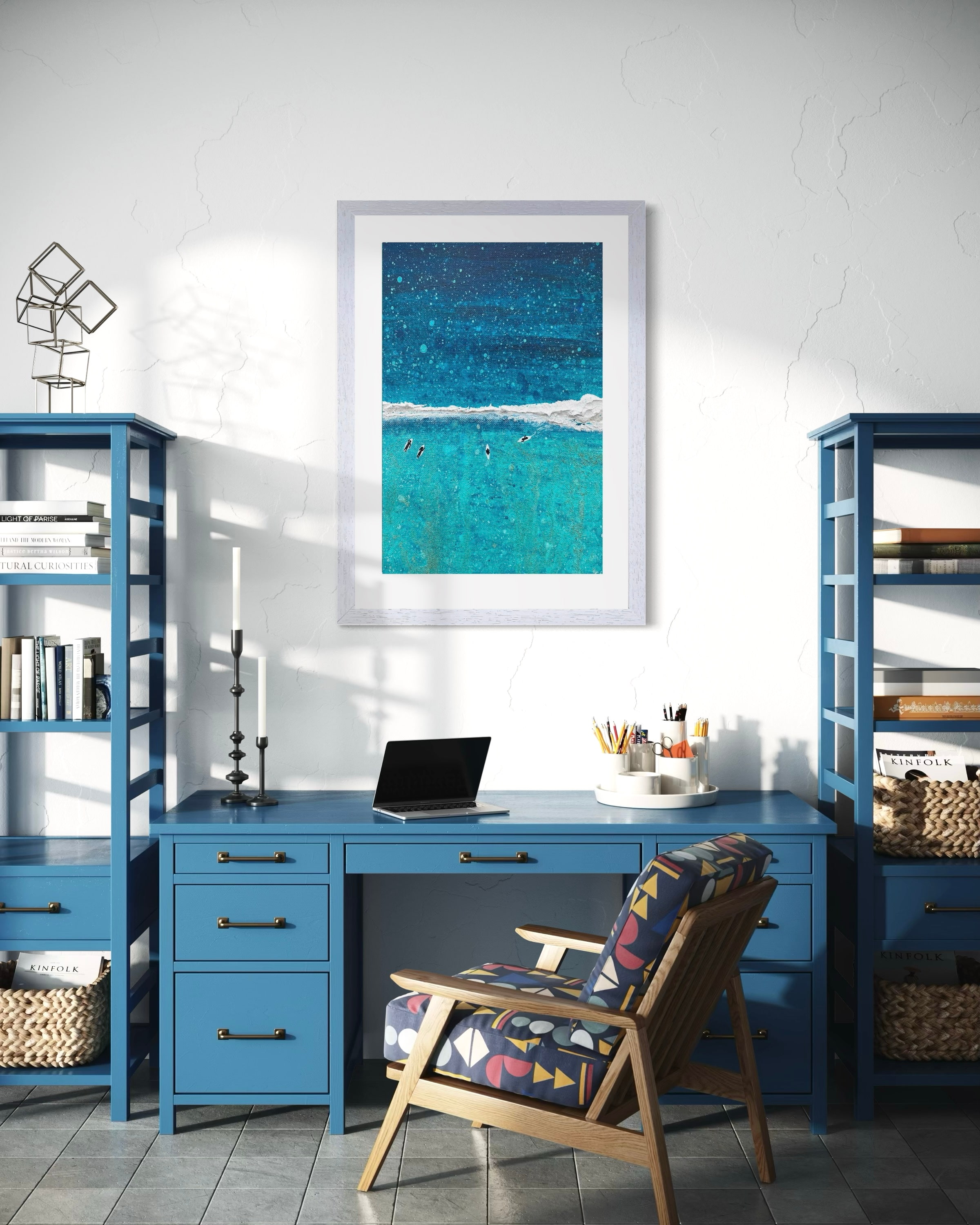 'Breaking Wave At Watergate' - Limited Edition Print by Gemma Lessinger