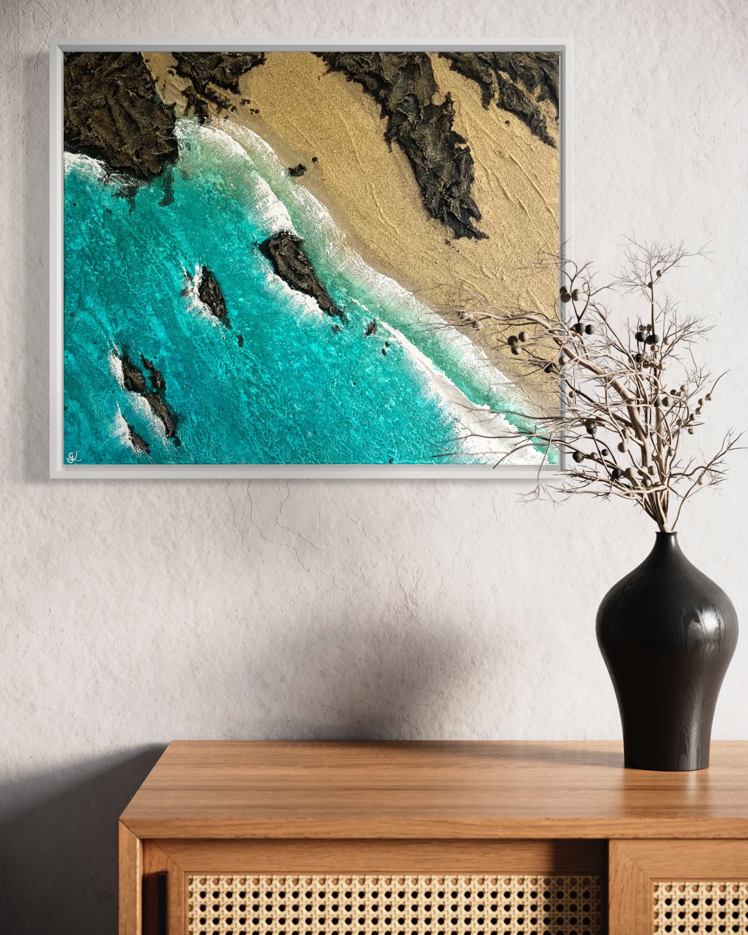 'Crantock' - Original Artwork by Gemma Lessinger