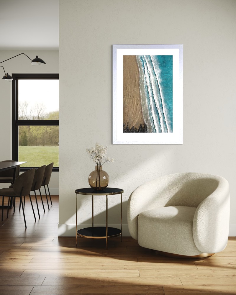 'Porthmeor Shoreline' - Limited Edition Print by Gemma Lessinger