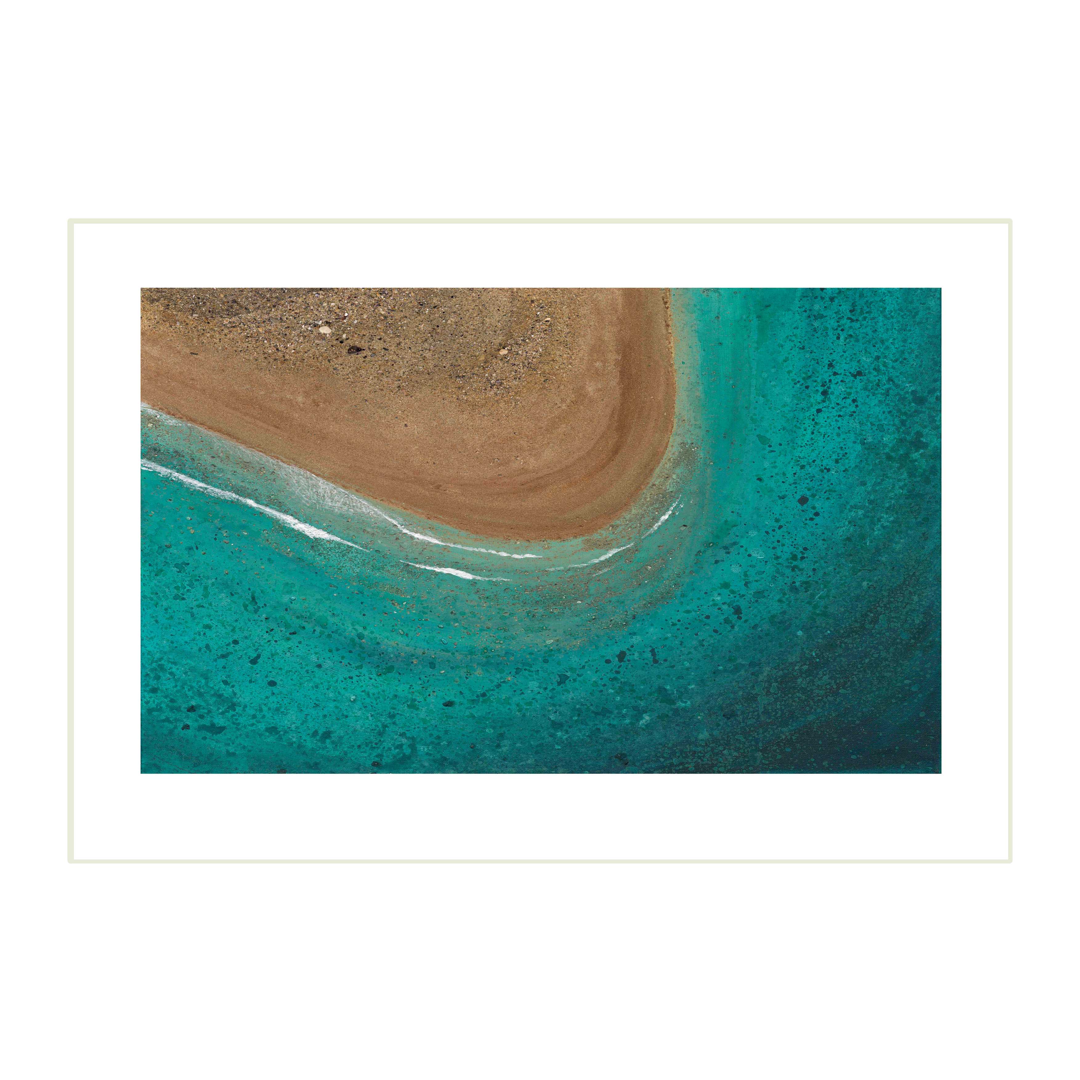 'Rock Beach' - Limited Edition Print by Gemma Lessinger